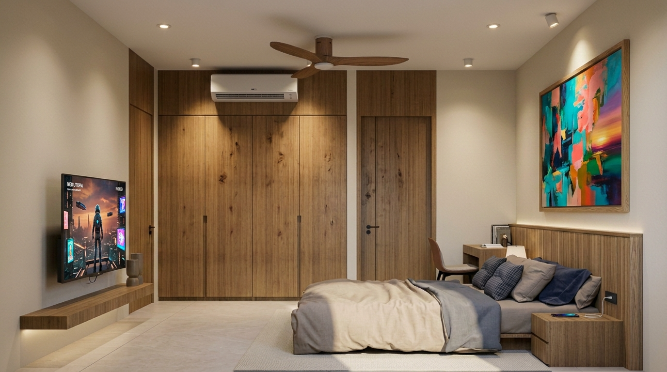 Villa Type D second bedroom